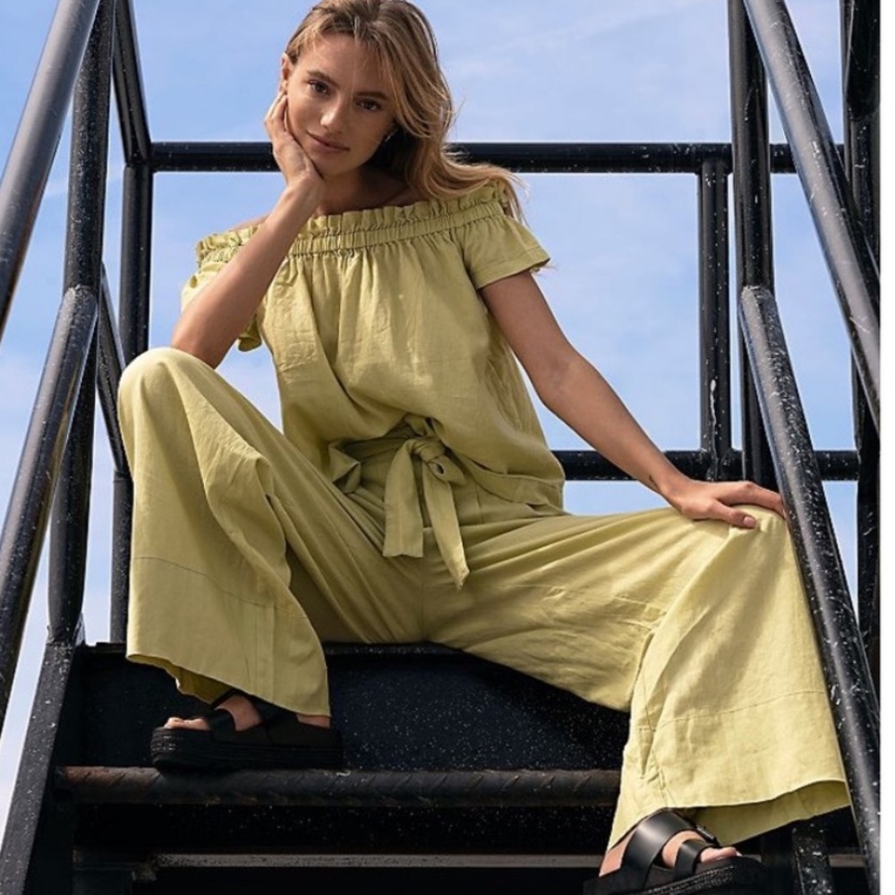 Free People Pear Green Ensemble